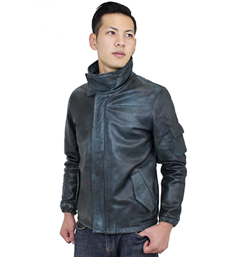 特価品】レザージャケット（山羊革）M-65タイプ 革ジャン｜革製品専門
