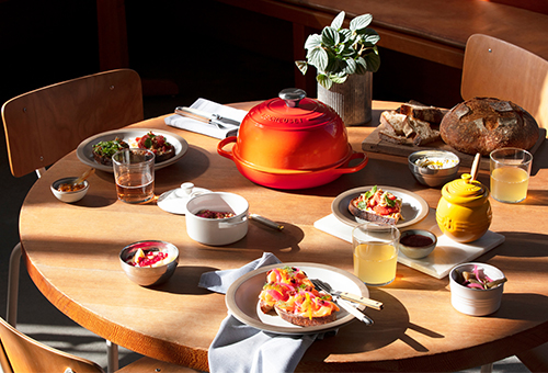 シグニチャー ブレッド・オーブン 24cm チェリーレッド (シルバー