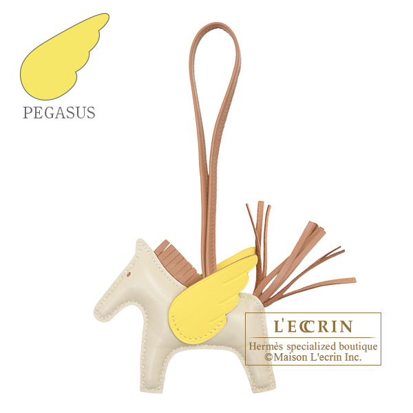 エルメス ロデオチャームペガサスPM クレ/チャイ/ライム アニョーミロ