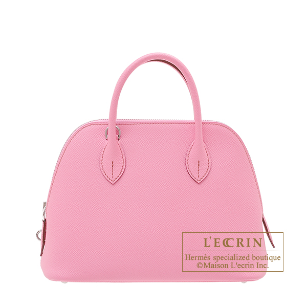 エルメス ボリード1923 25 ピンク ヴォーエプソン シルバー金具