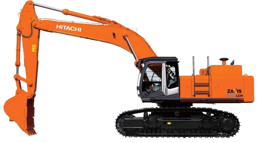 Hitachi ZX500LC-3F excavator specs & dimensions (2017 - 2026