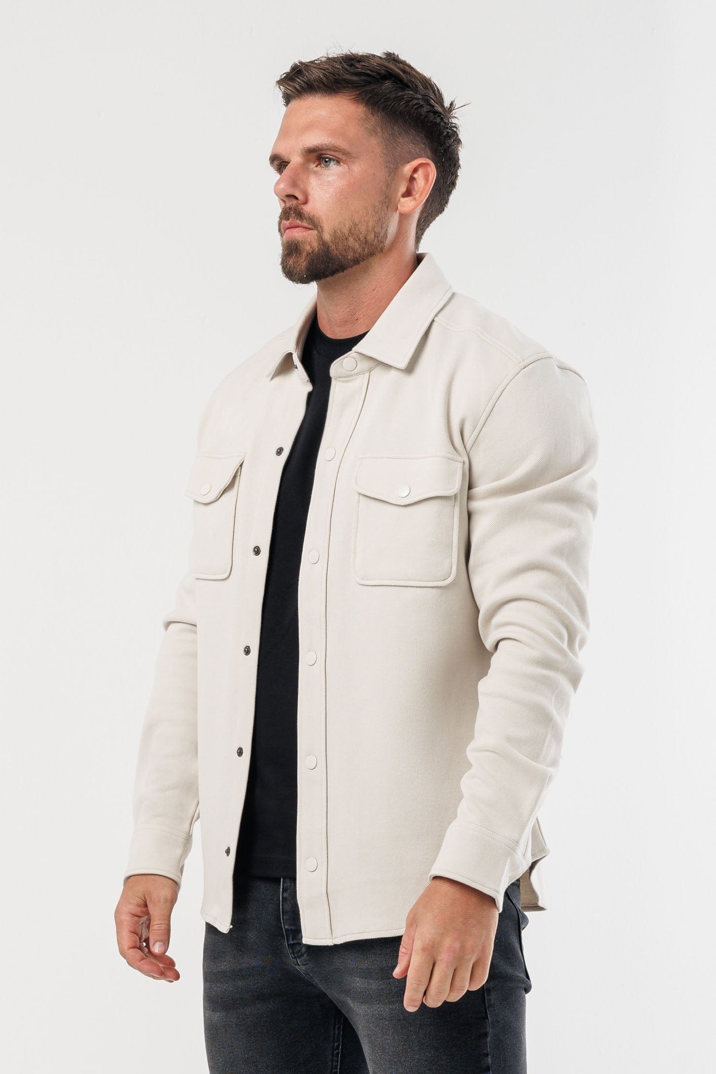 OVERSHIRT - STONE – Legend London