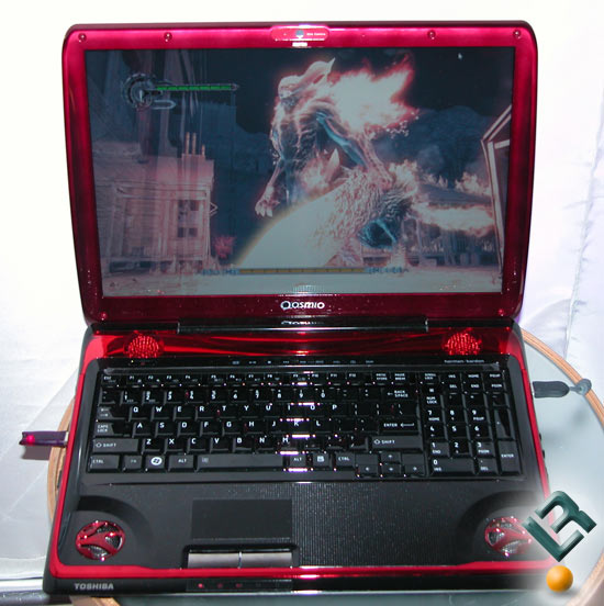 Toshiba Qosmio x305 Gaming Notebook - 9800M GTX Graphics - Legit