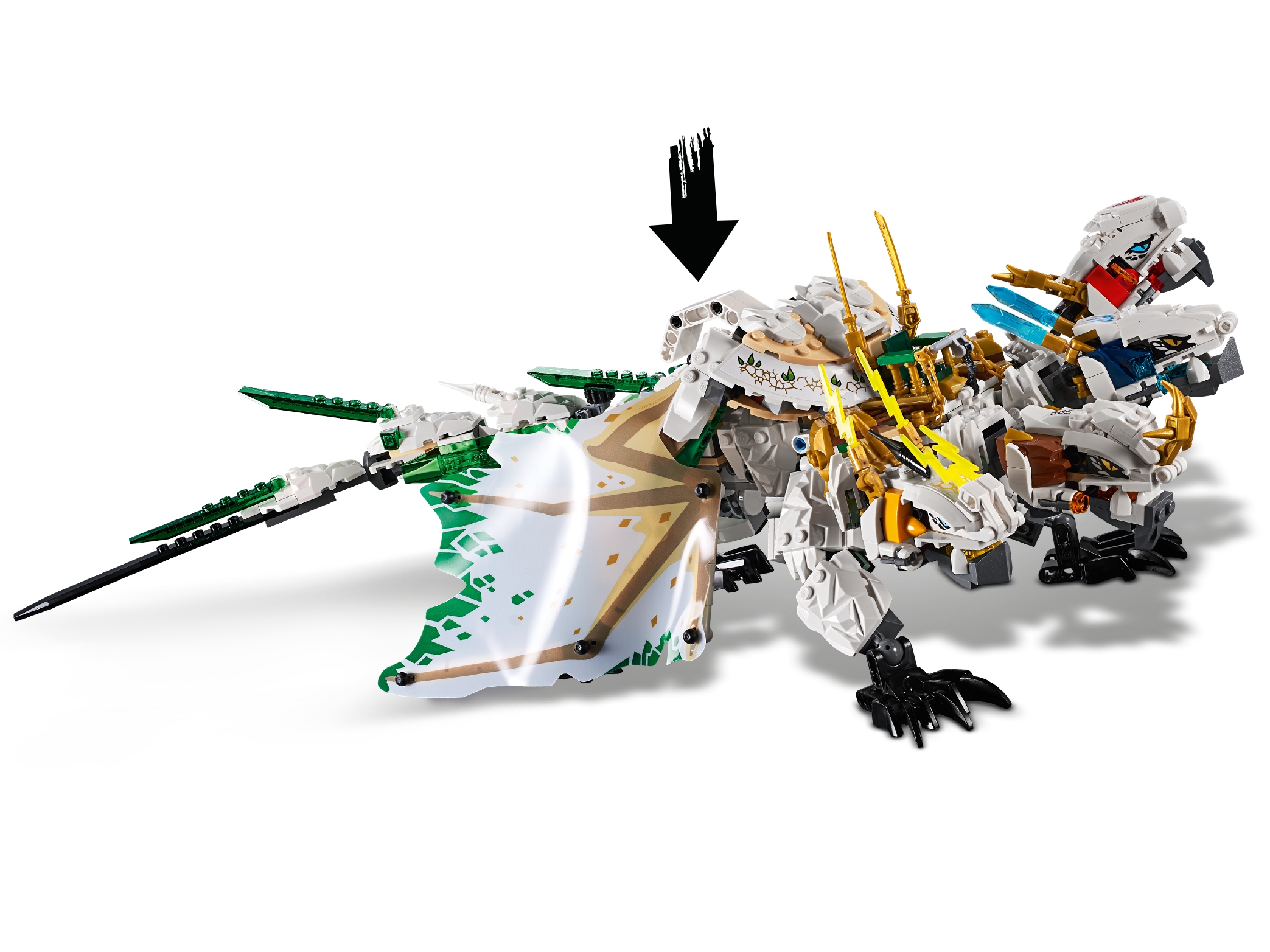 The Ultra Dragon 70679 | NINJAGO® | Buy online at the Official
