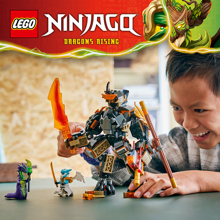 Cole's Mission Mech & Dragon Zane 71854 | NINJAGO® | Buy online at