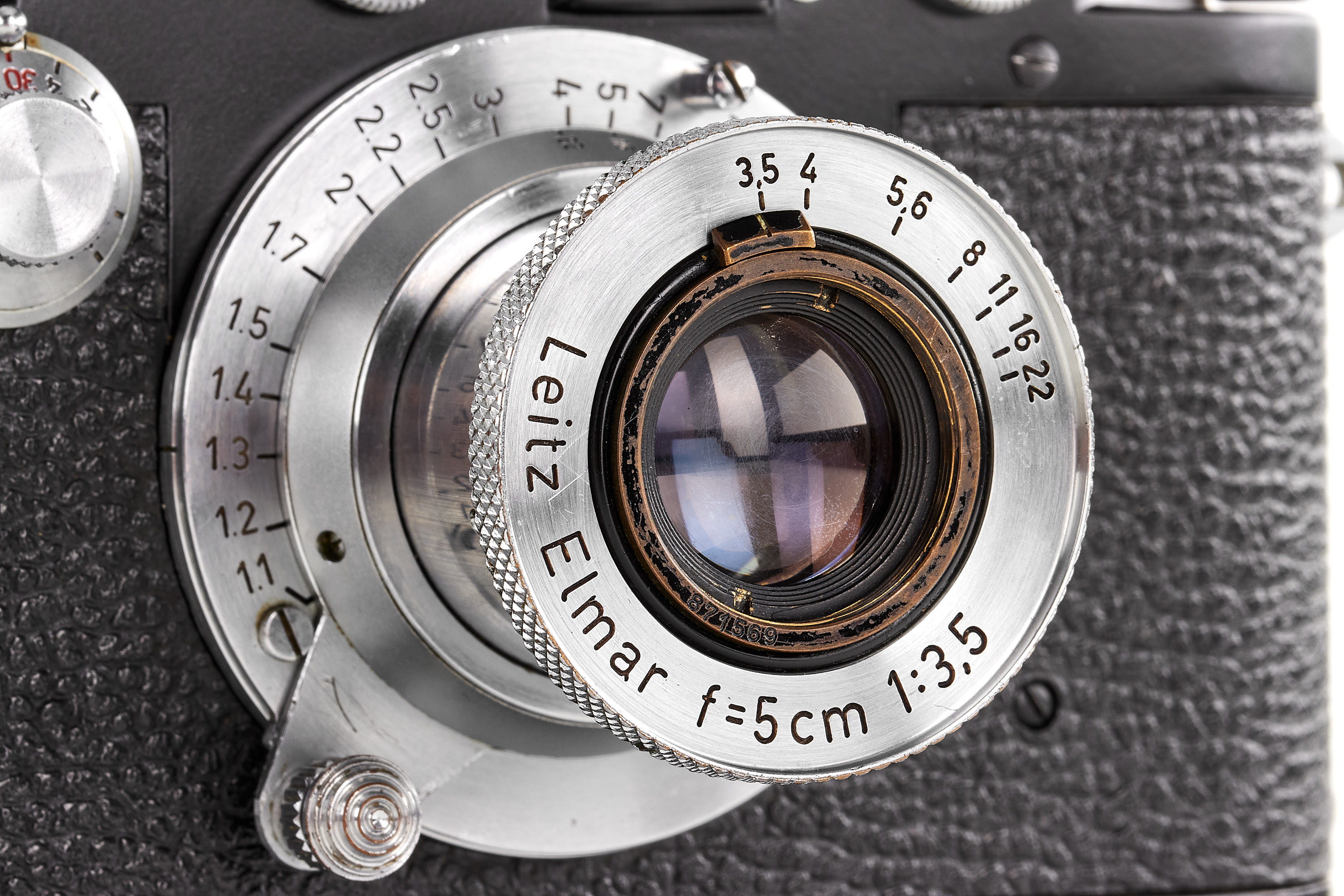 Leica IIIc black paint 'Leitz-Eigentum' * | A01039