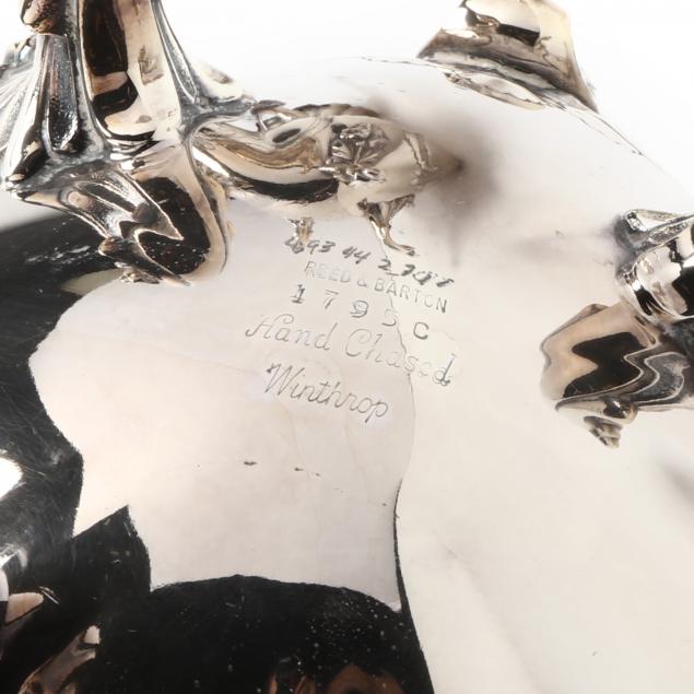 Reed & Barton Winthrop Hand-Chased Silverplate Tea and Coffee