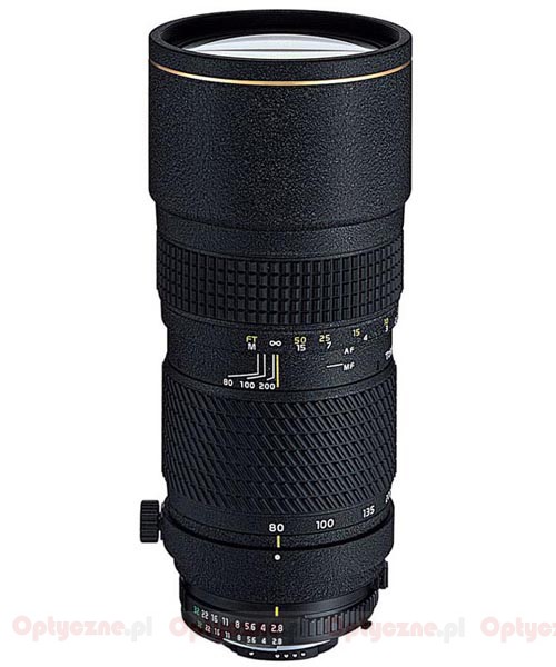 Tokina AT-X 828 PRO AF 80-200 mm f/2.8 - LensTip.com