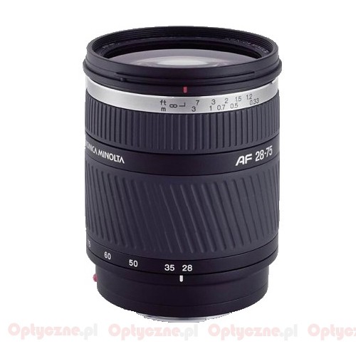 Konica Minolta AF 28-75 mm f/2.8 D - LensTip.com