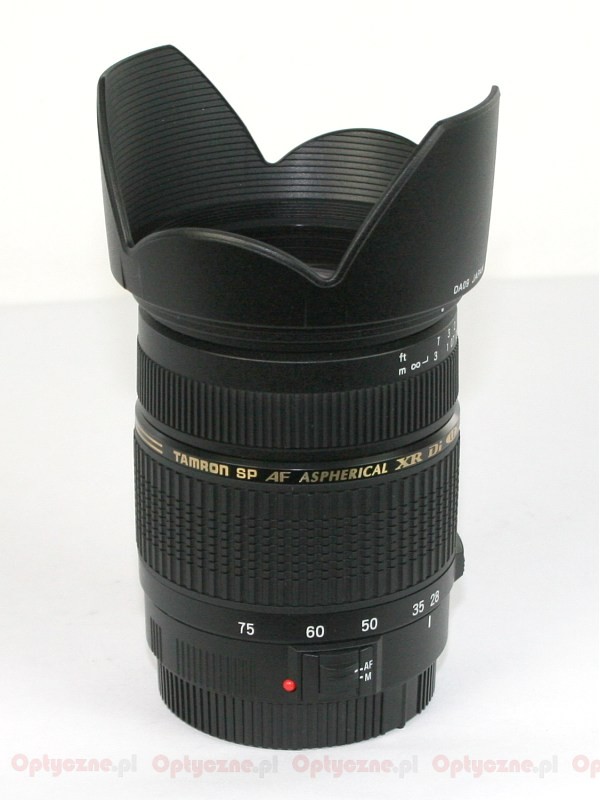 Tamron SP AF 28-75 mm f/2.8 XR Di LD Aspherical (IF) MACRO