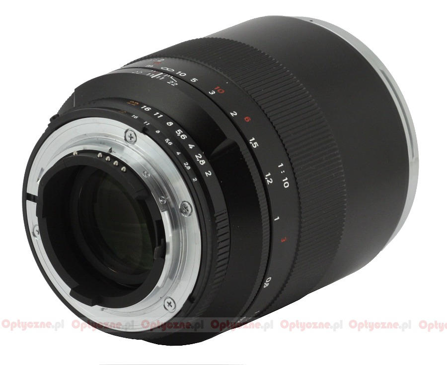 Carl Zeiss Makro-Planar T* 100 mm f/2 ZF.2/ZE review - Build