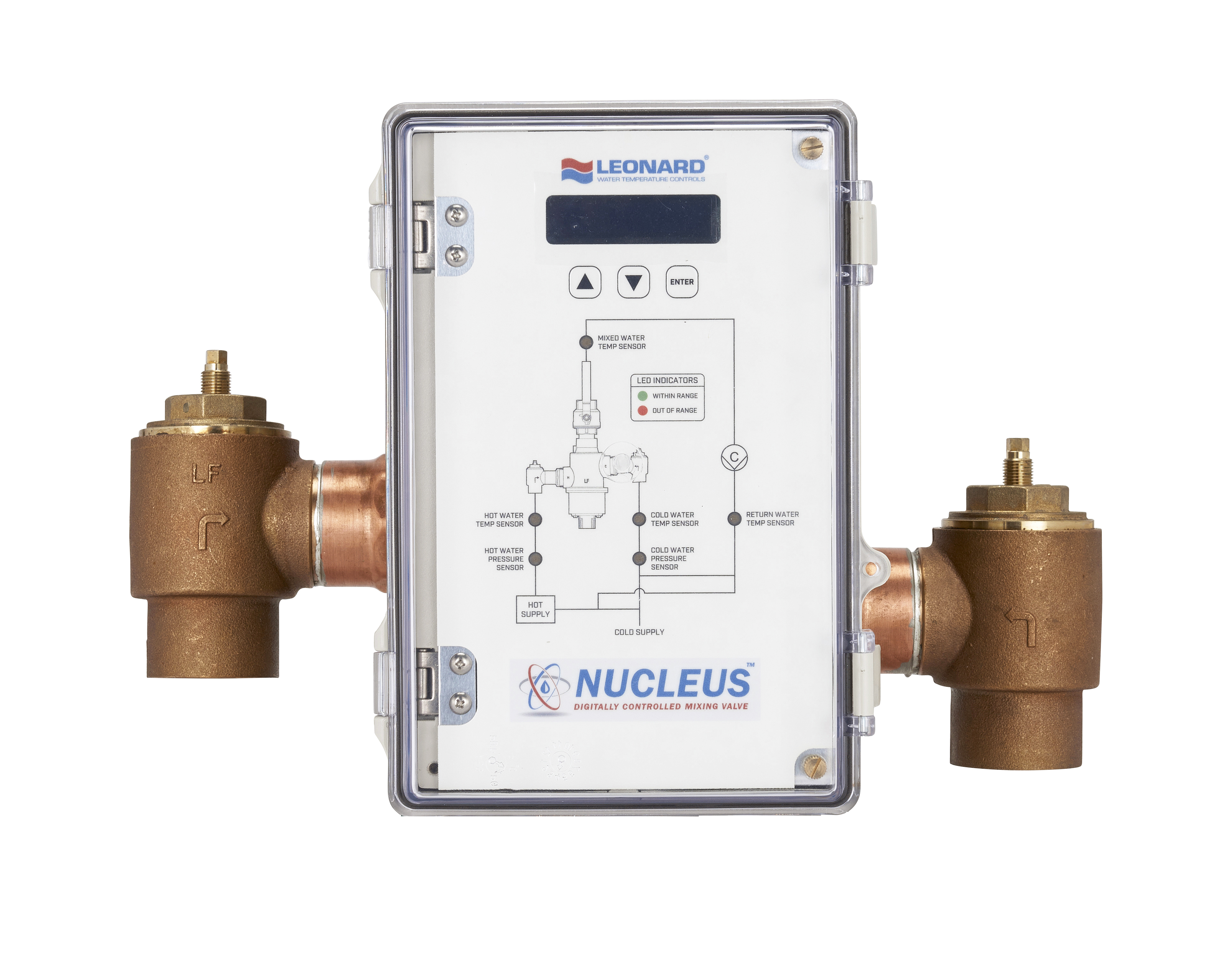 NV-200-LF-2PS - Nucleus Electronic Mixing Valve