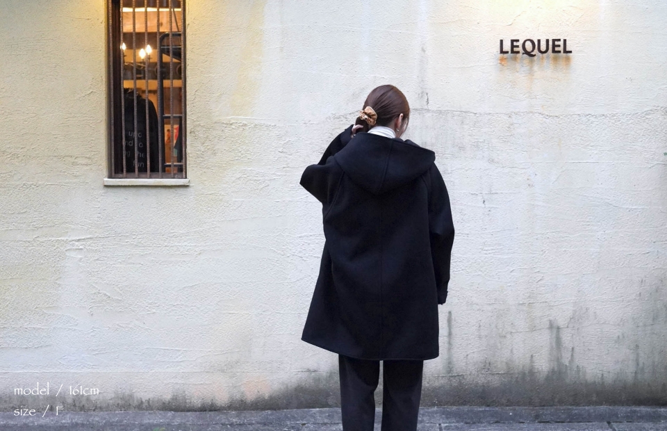 ippei takei イッペイタケイ will coat ＜ブラック＞ 商品詳細｜LEQUEL