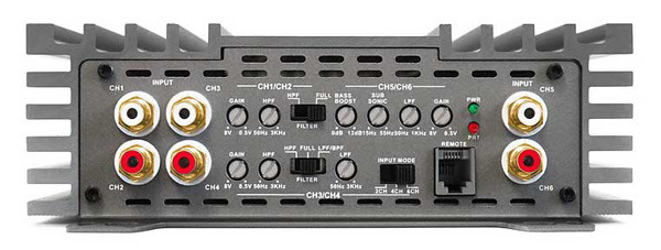 ZAPCO（ザプコ） Z-IIシリーズアンプ Z-150.6 II 165W×6ch パワー