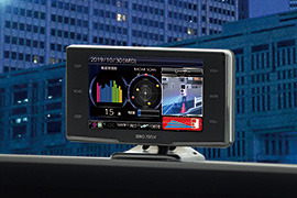 ZERO 707LV】 コムテック レーザー＆レーダー探知機 新型レーザー式