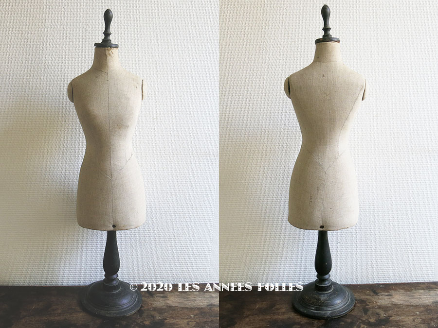 1900年頃 アンティーク ドールサイズ トルソー : LES ANNEES FOLLES