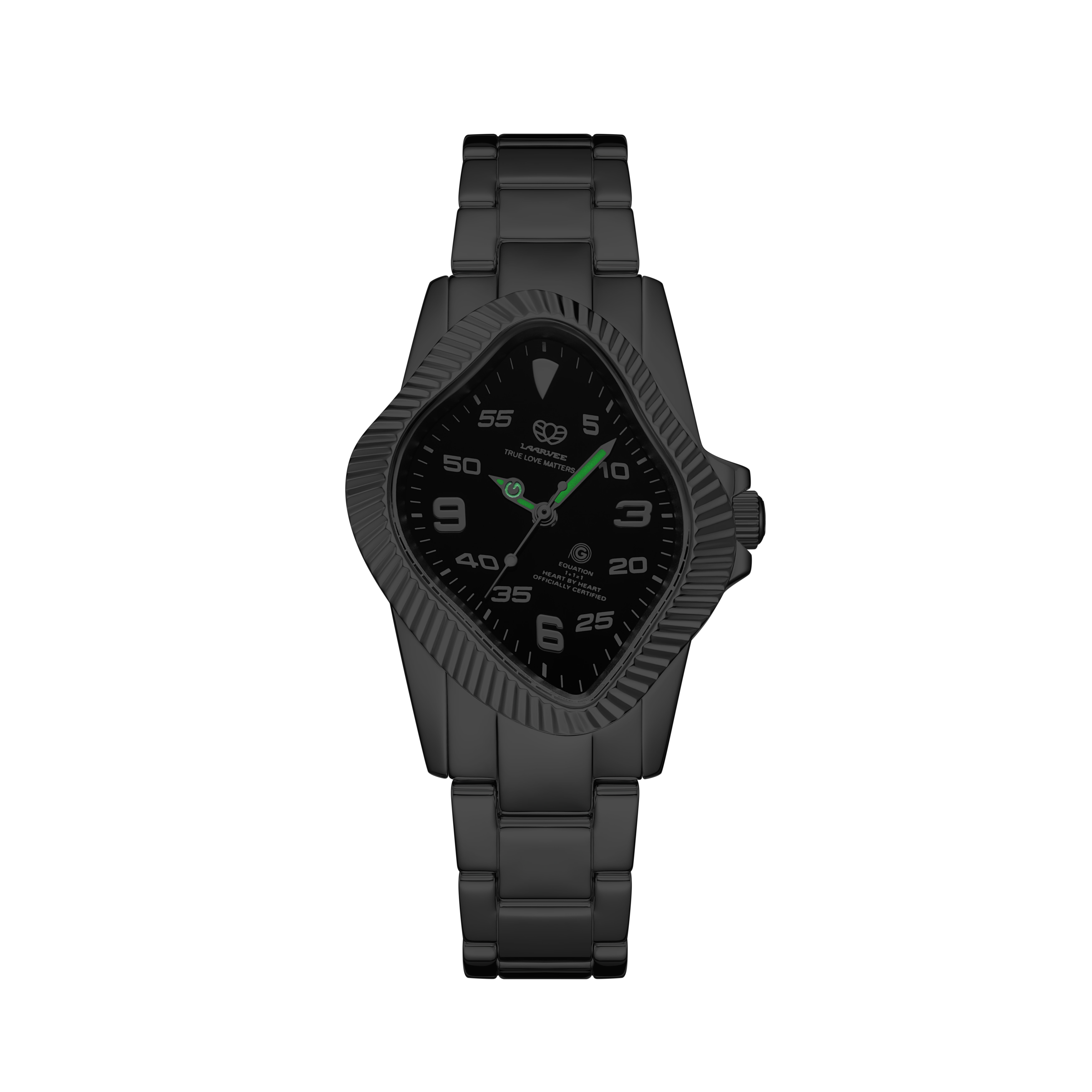 LAARVEE Limited-Edition Silver PEA106-PGY Automatic Watch