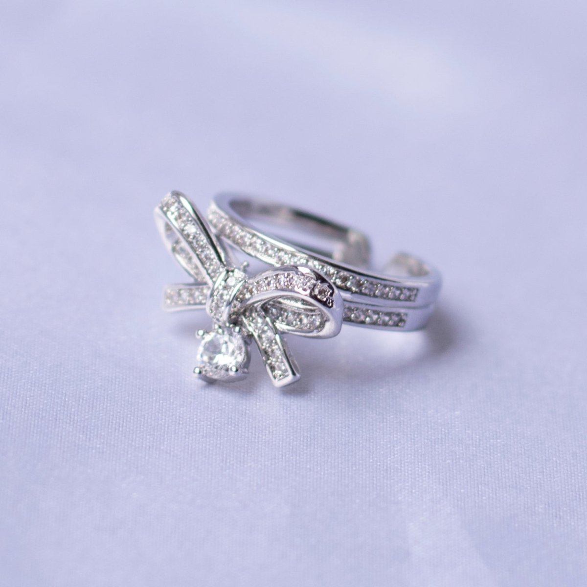 チャームリボンリングー LafaryShop- LAFARY ONLINE