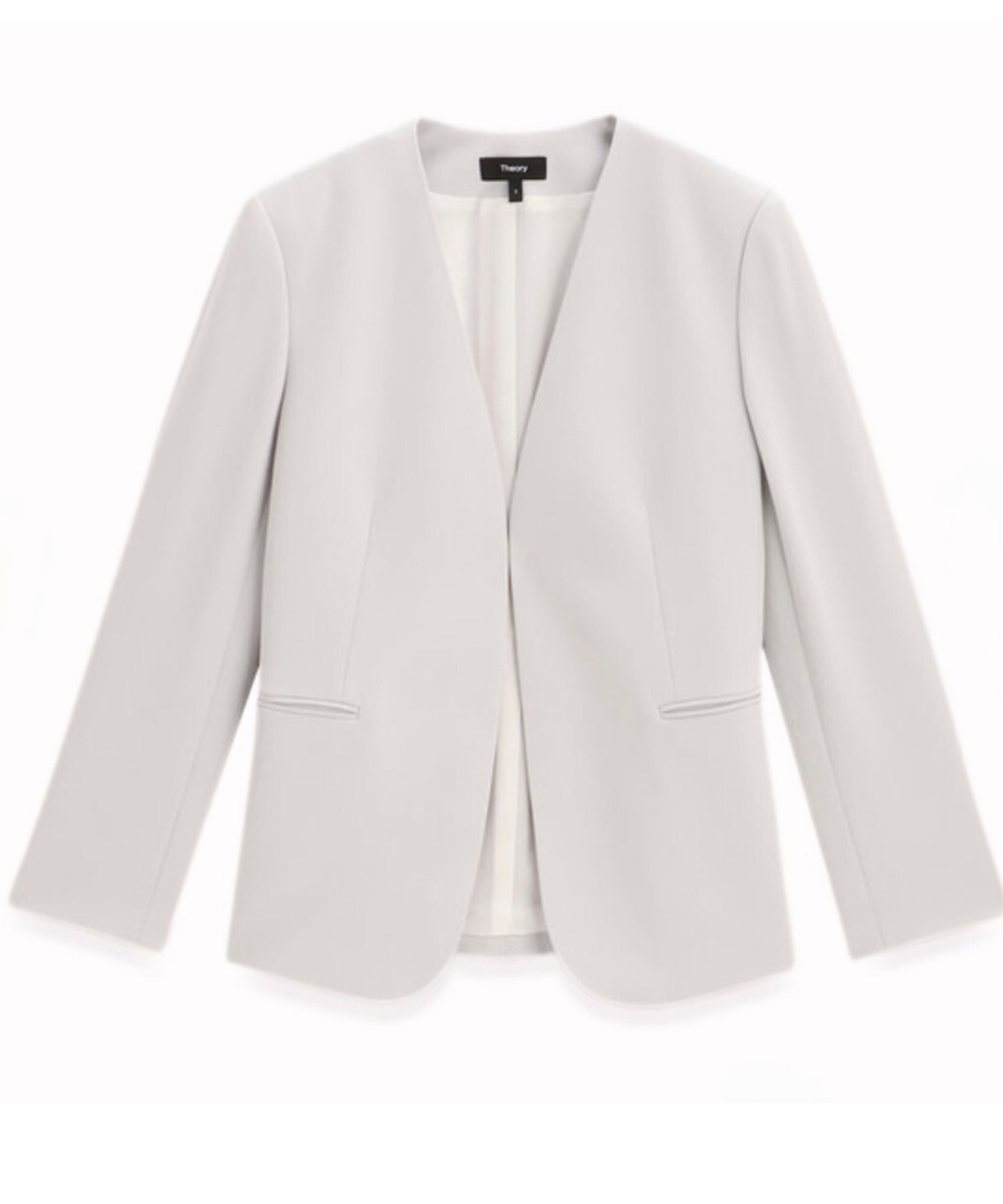 Theory - Admiral Crepe Lindrayia Jacket B（フォグ）トリアセテート