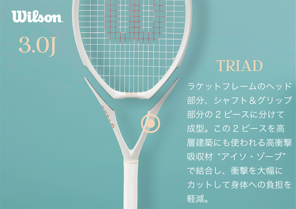 2024年モデル】ウイルソン(Wilson) 硬式テニスラケット トライアド 3.0
