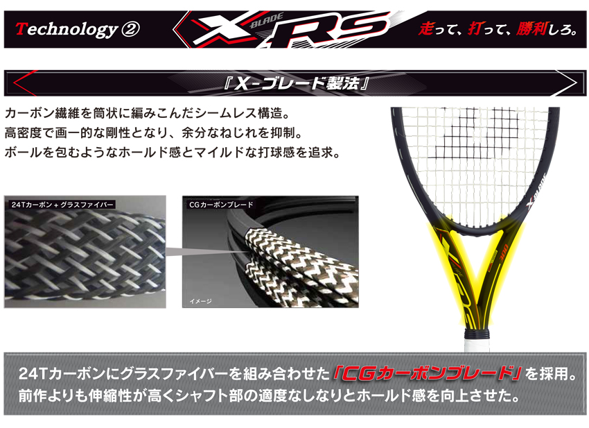 X-BLADE 2018 RSシリーズ | テニスショップLAFINO（ラフィノ）