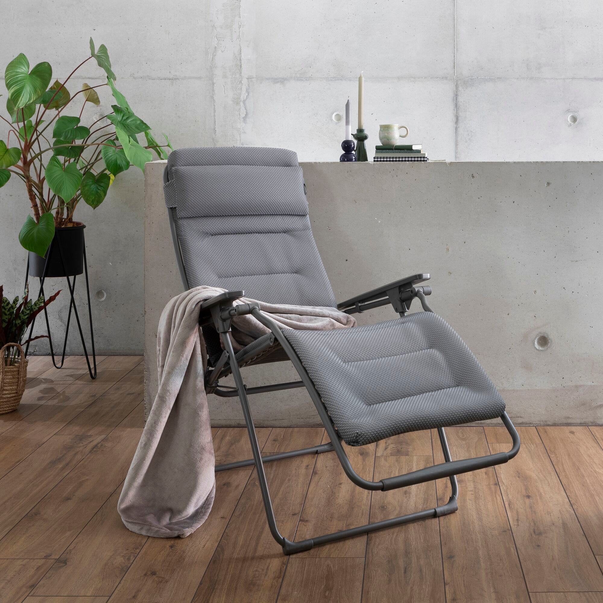 ゼログラビティーのリクライニングチェア Futura BeComfort® 灰色