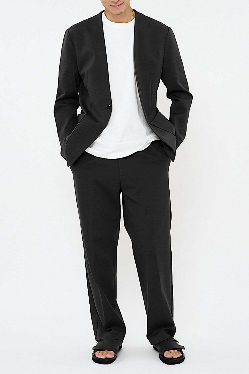 junhashimoto - JH+ WIDE JERSEY PANTS / ジェイエイチ プラス ワイド