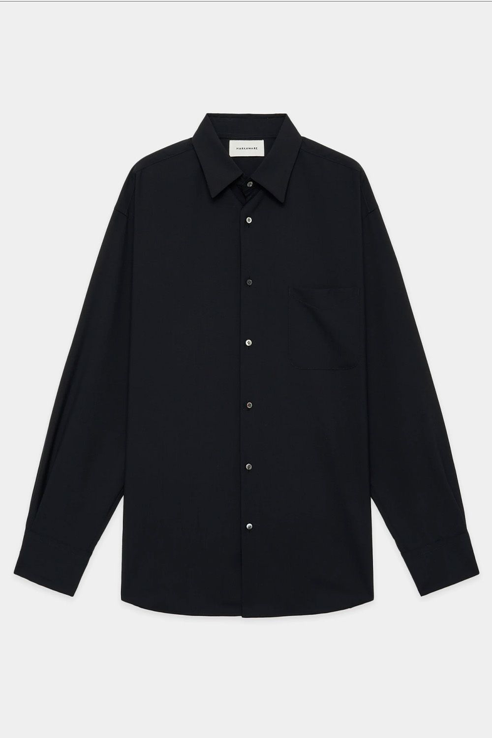 MARKAWARE - ORGANIC WOOL 2/80 TROPICAL COMFORT FIT SHIRT