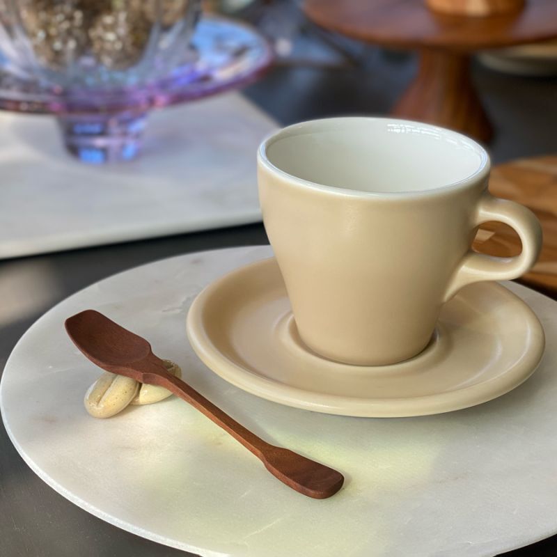 ORIGAMI】マットカラー 6オンス8オンス ソーサー オリガミ 珈琲 磁器