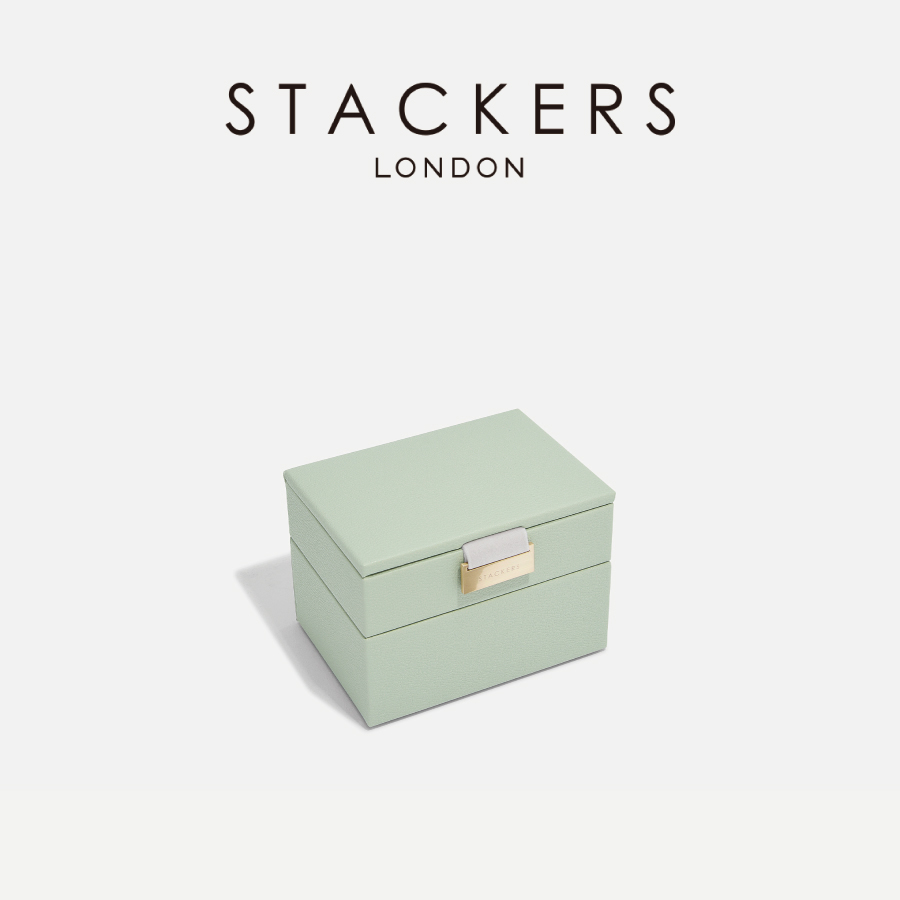 STACKERS】マイクロ ジュエリーボックス 2個セット 2set micro セージ