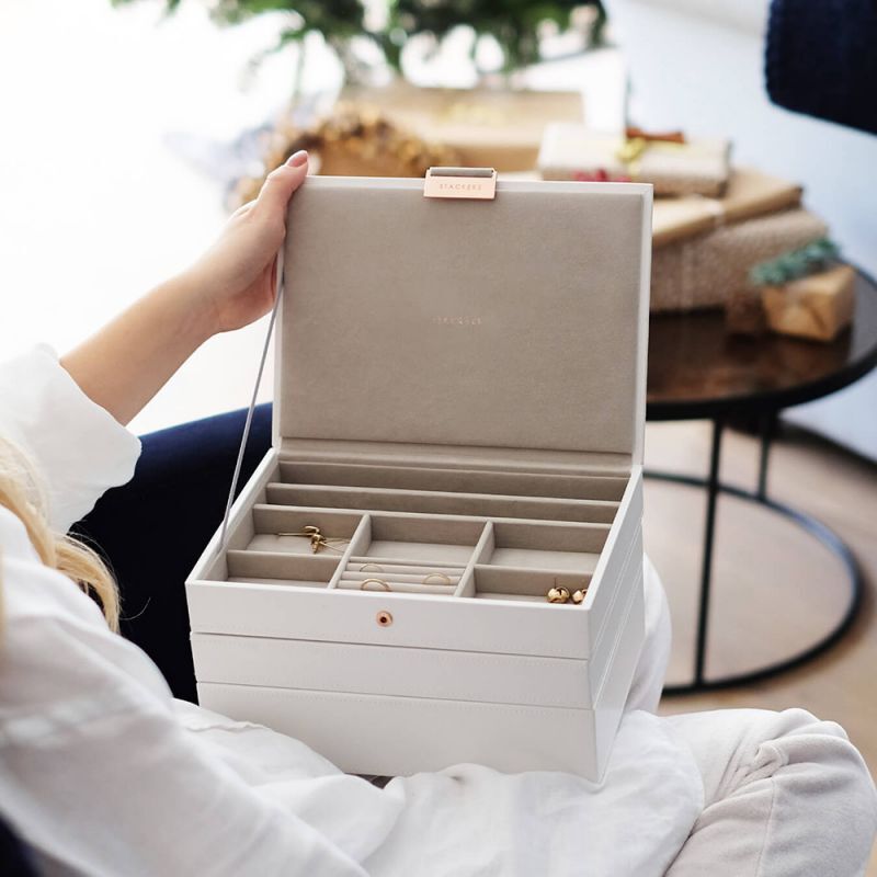 STACKERS】クラシック ジュエリーボックス 25sec ホワイト White