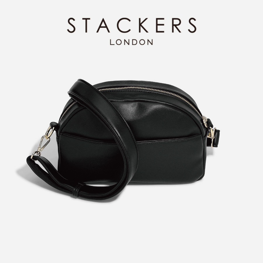 STACKERS】クロスボディバッグ Cross Body Bag ブラック Black