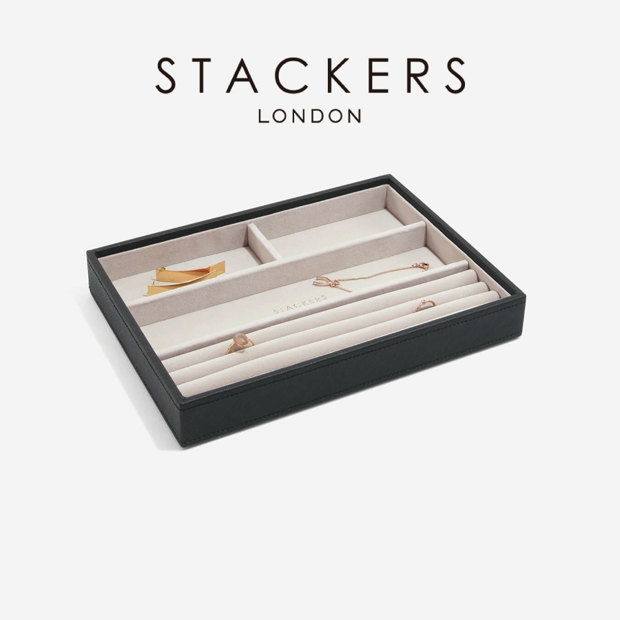 STACKERS】クラシック ジュエリーボックス 4sec ブラック Black