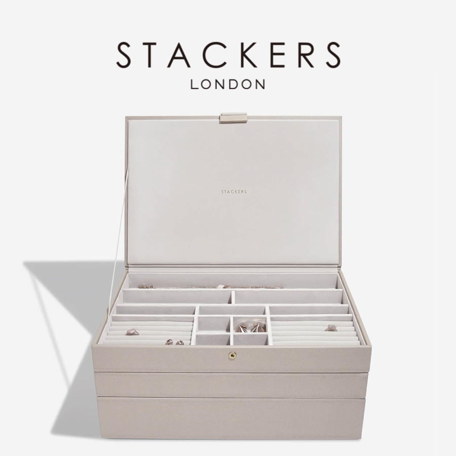 STACKERS】スーパーサイズ ジュエリーボックス 選べる3個セット 3set