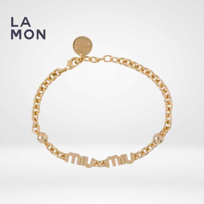 ミュウ ミュウ ブレスレット MIU MIU METAL BRACELET メタル