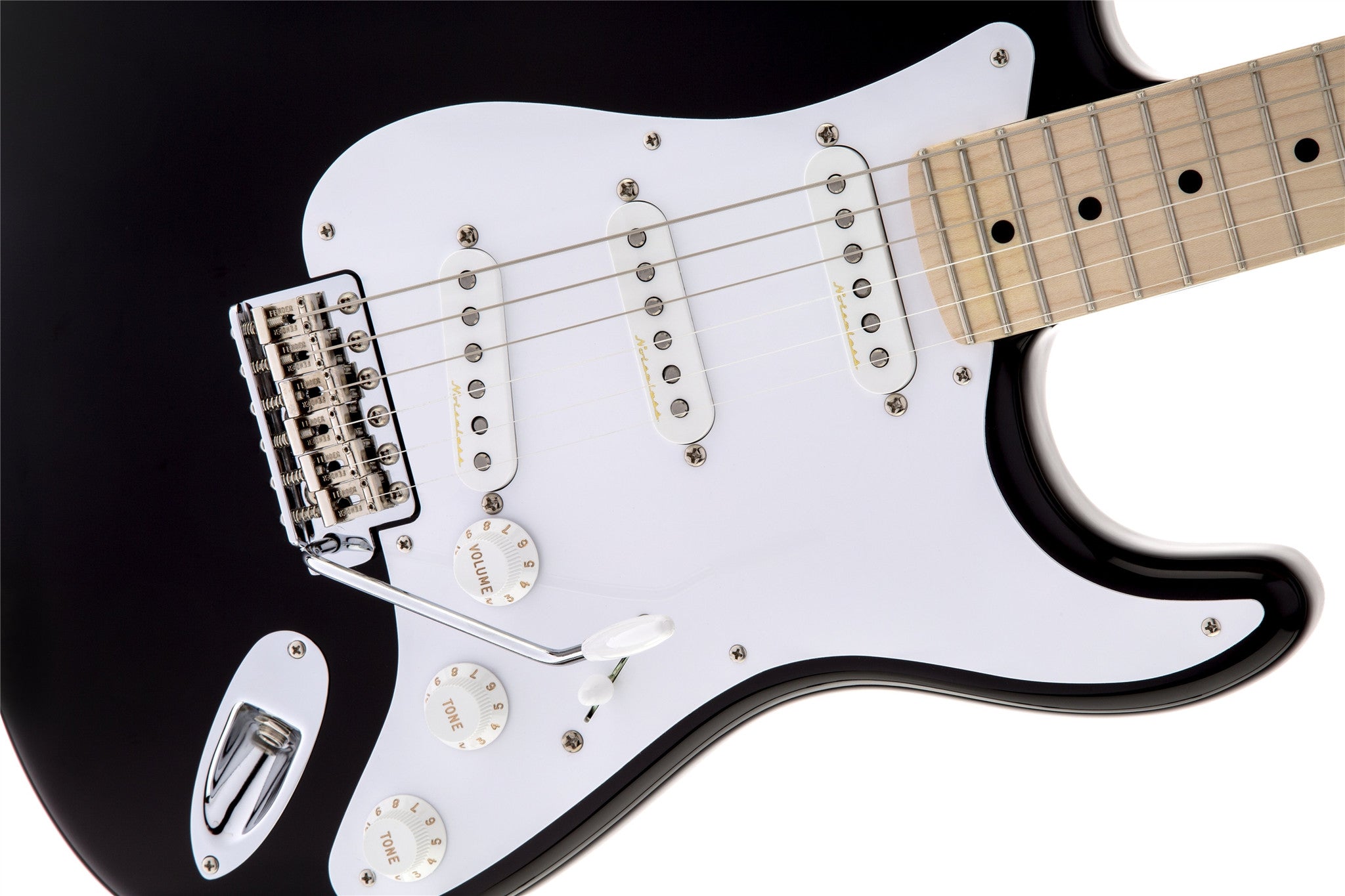 Fender USA Eric Clapton Blackie Stratocaster, Maple Fingerboard