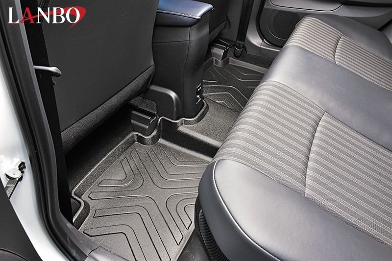 LANBO 3Dフロアマット［アクア MXPK1#：後部席用］