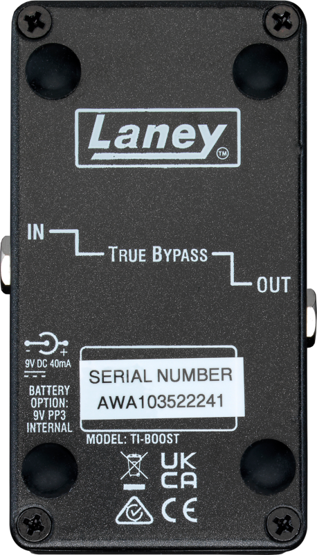 BCC PEDALS TI-Boost Tony Iommi signature Boost pedal - Laney