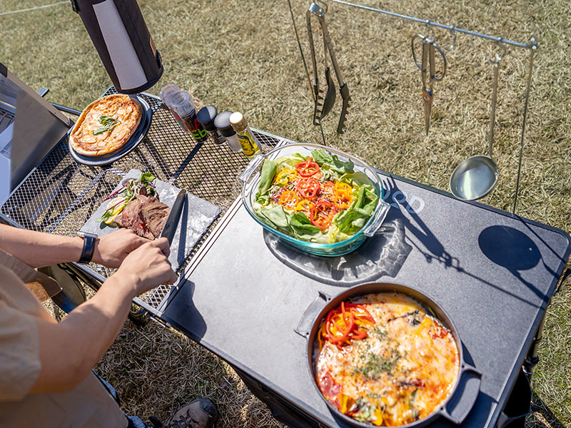 これひとつでカッコイイキッチンベースが出来上がる！DODの