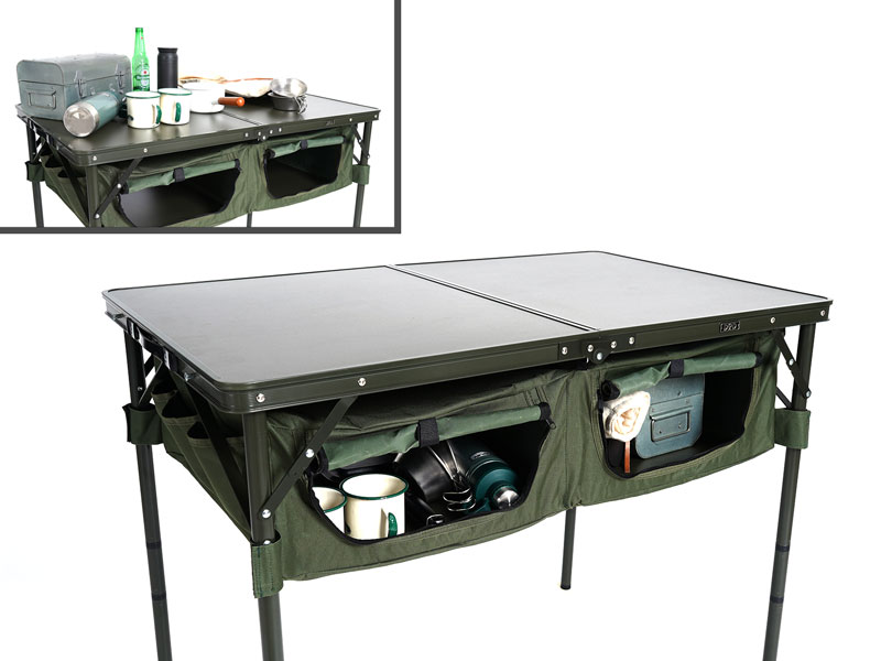 高さ4段階調節可能なDODのグッドラックテーブルに新色登場！ キャンプ