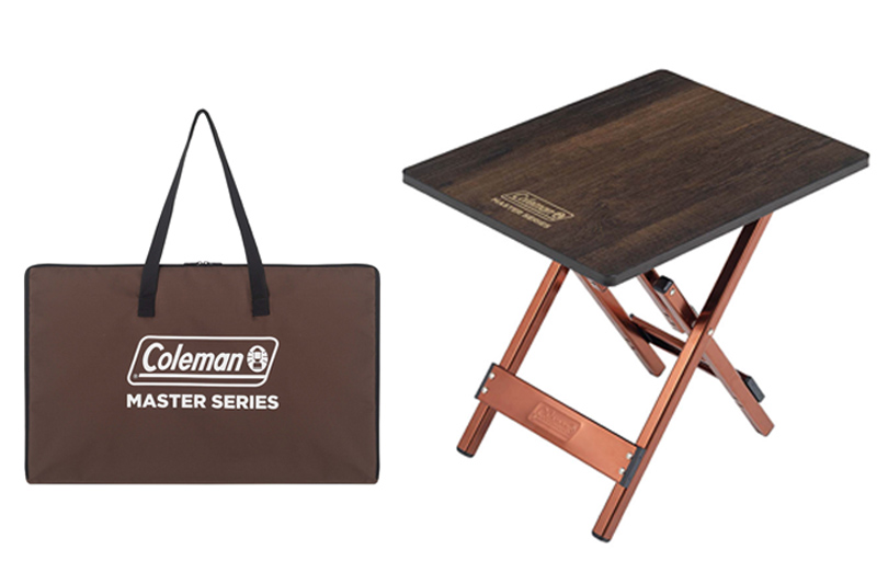 コールマンの「マスターシリーズ」テーブル、待望の小さめサイズ2種が