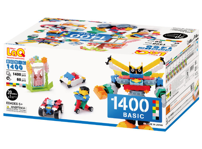 LaQ ベーシック 1400 | 商品情報 | LaQ （ラキュー） : まったく新しい