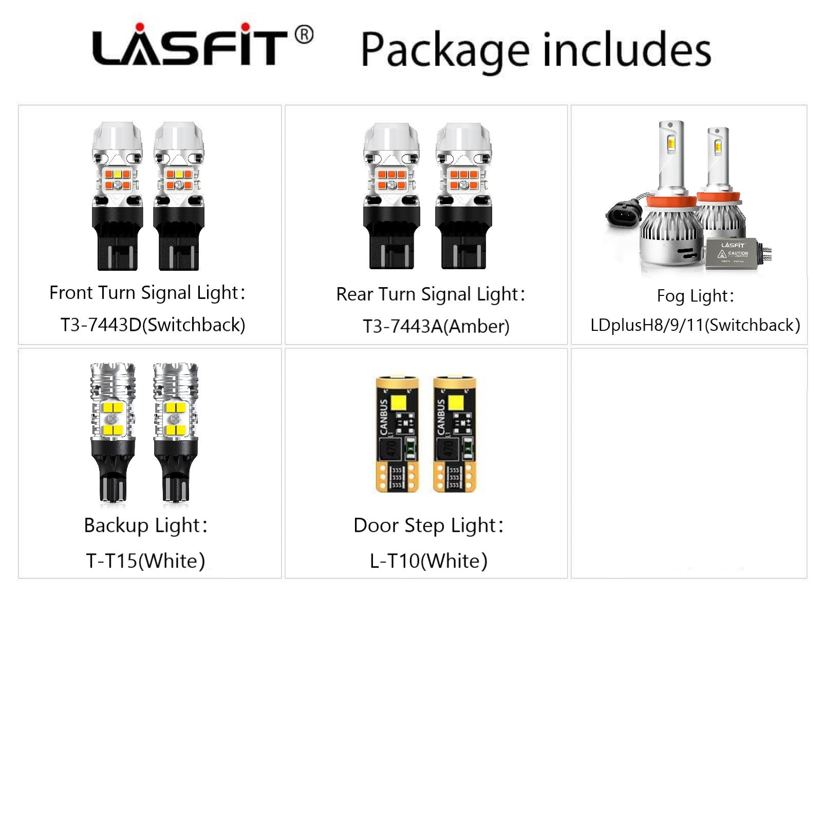 2019-2024 Subaru Forester H11 H16 LED Exterior Interior Lights