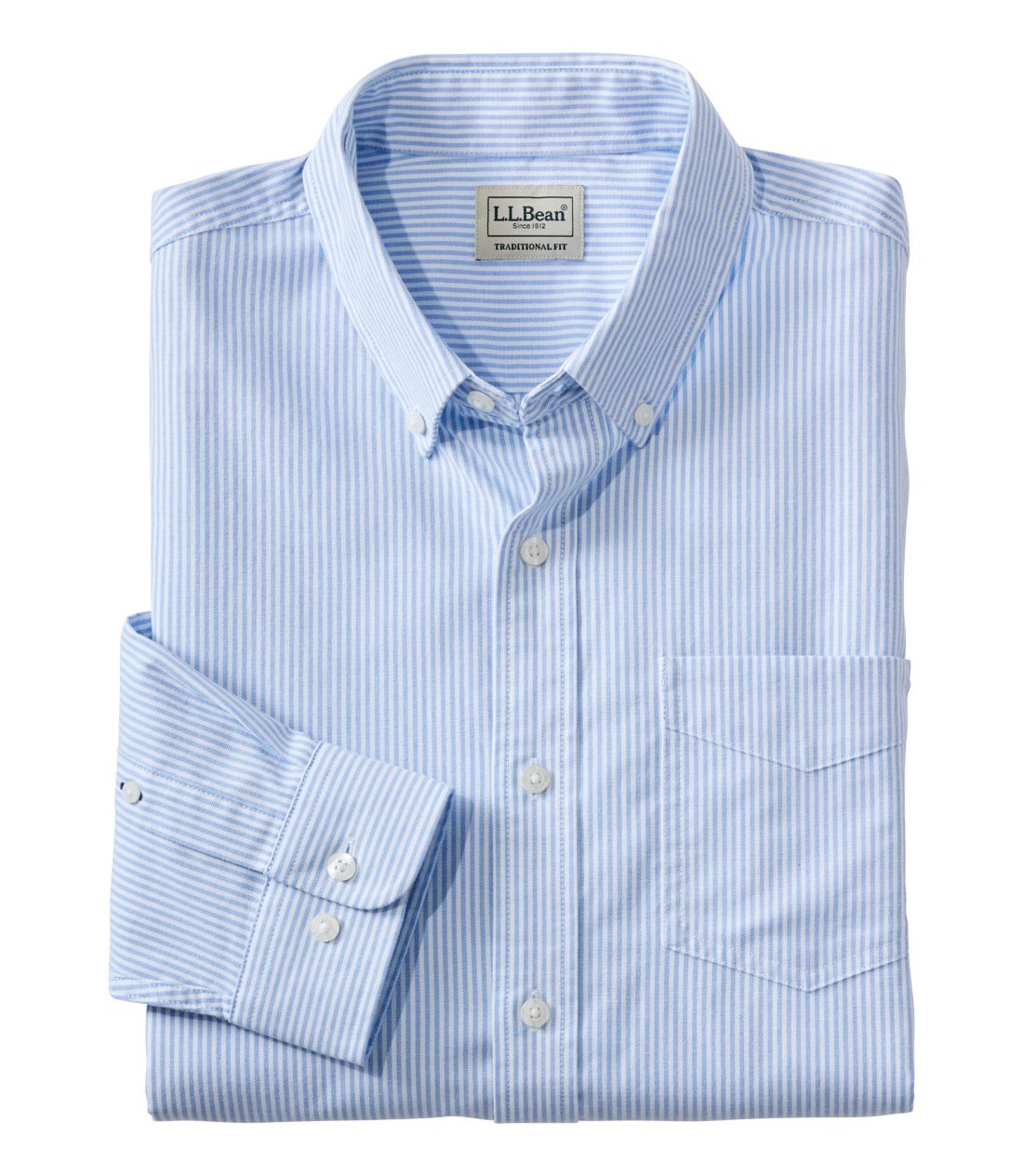 メンズ コンフォート・ストレッチ・オックスフォード・シャツ