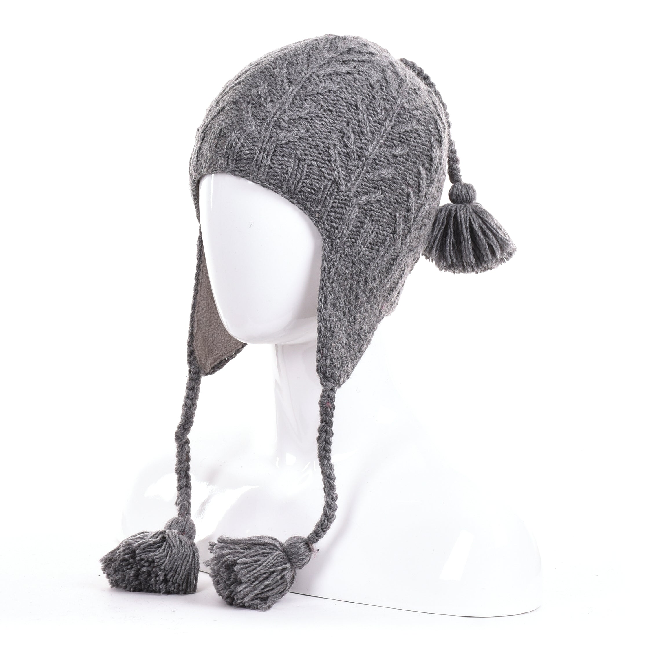 Willow Earflap - cable knit earflap hat – Lost Horizons USA