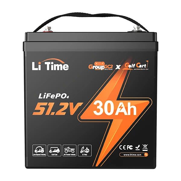 Shop 48V Lithium Ion Battery for Golf Carts & Solar By LiTime