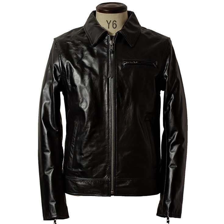 Liugoo Leathers 本革 トラッカージャケット メンズ リューグー