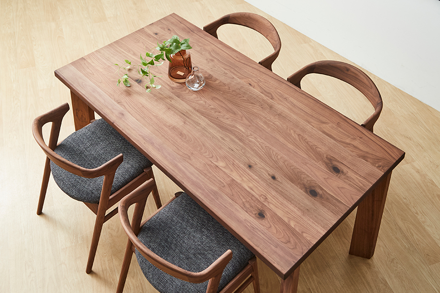 GAKU（ガク） ダイニングテーブル W1500（ウレタン塗装） - ダイニング