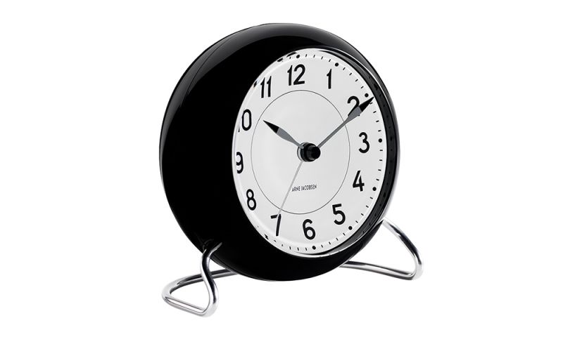 アルネ ヤコブセン テーブルクロック アラーム / ステーション - 時計