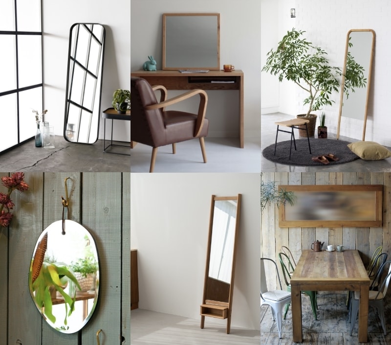 お洒落な姿見＆ミラー7選。インテリアに馴染むデザインから個性派まで